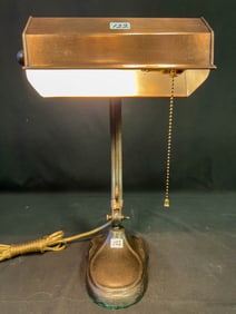 Copper and Iron Desk Lamp