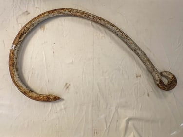 Immense Lake Michigan Hand Forged Grappling Hook