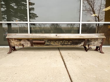 Dowagiac Forge Feed Wood and Metal Seeder - Attaches to a Farm Implement
