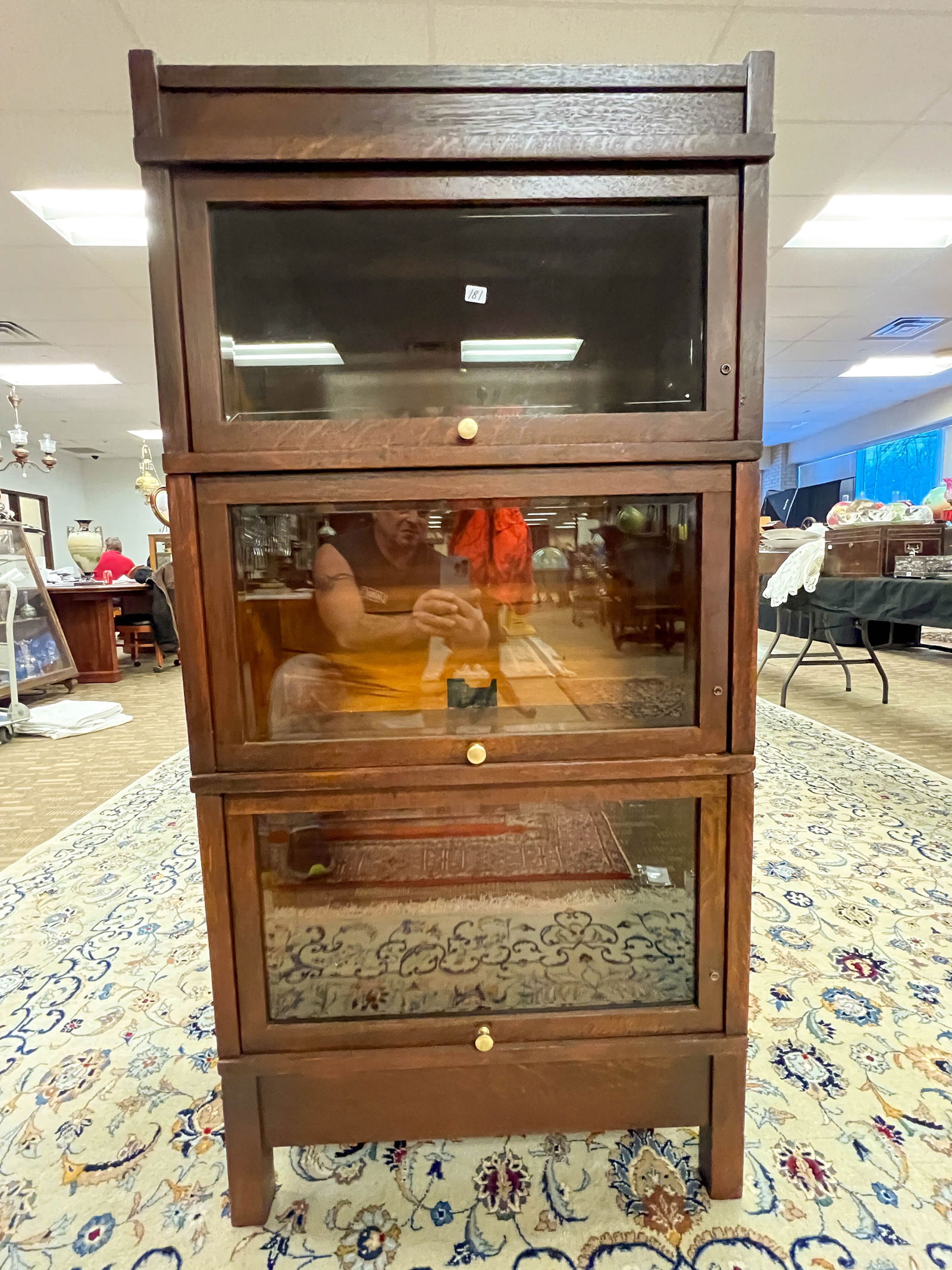 Mission Style Small Size Stacking Bookcase (1 of 4)