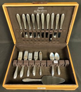 Sterling by R Gorham in the Pattern 'Lyric' - Service for 10