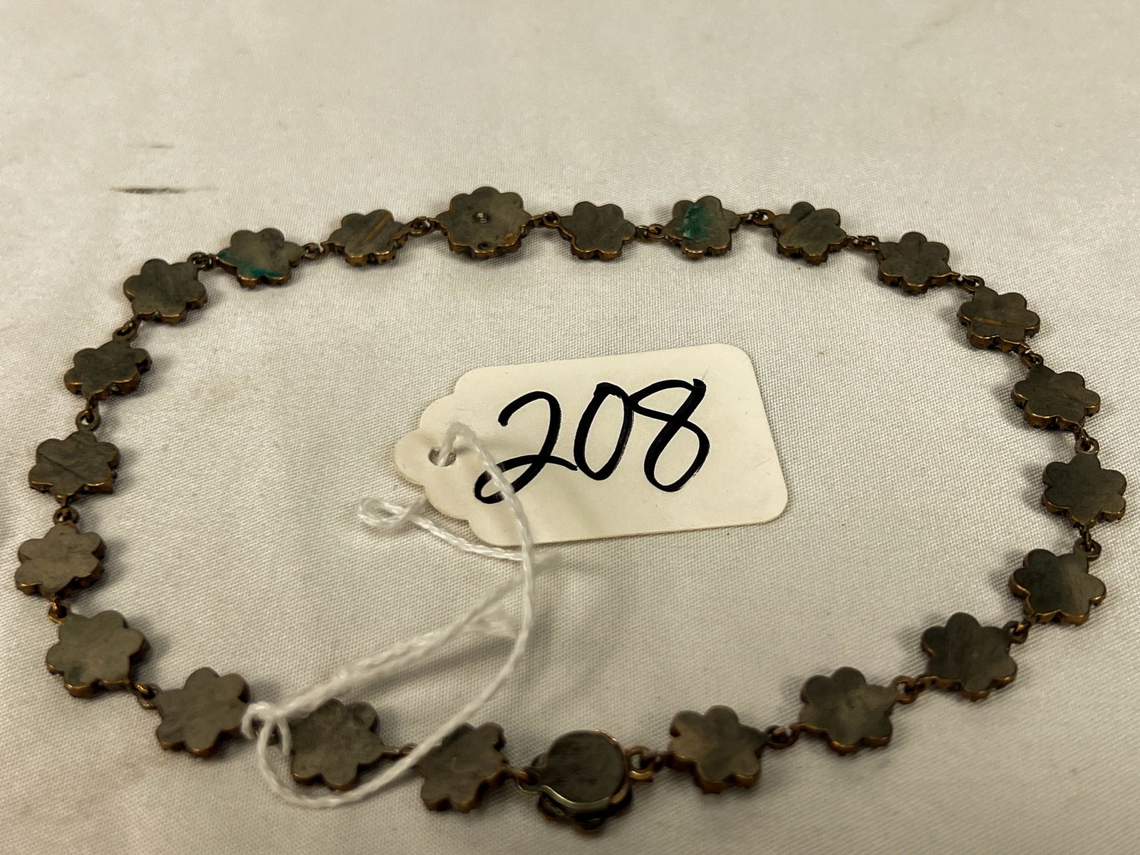 Victorian Garnet Cluster Necklace (1 of 3)