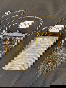 Two Antique Mesh Evening Bags