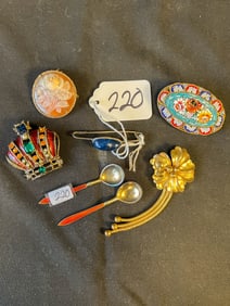 Antique Brooch and Misc. Lot