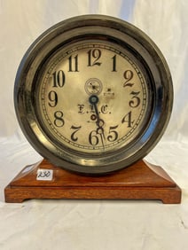 Chelsea Style Clock Initialed F. L. C.