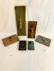 Group of Turn of the Century Hardware Store Displays and Inkblots