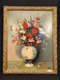 Marcel Dyf, French Artist Signed Oil on Board Still Life