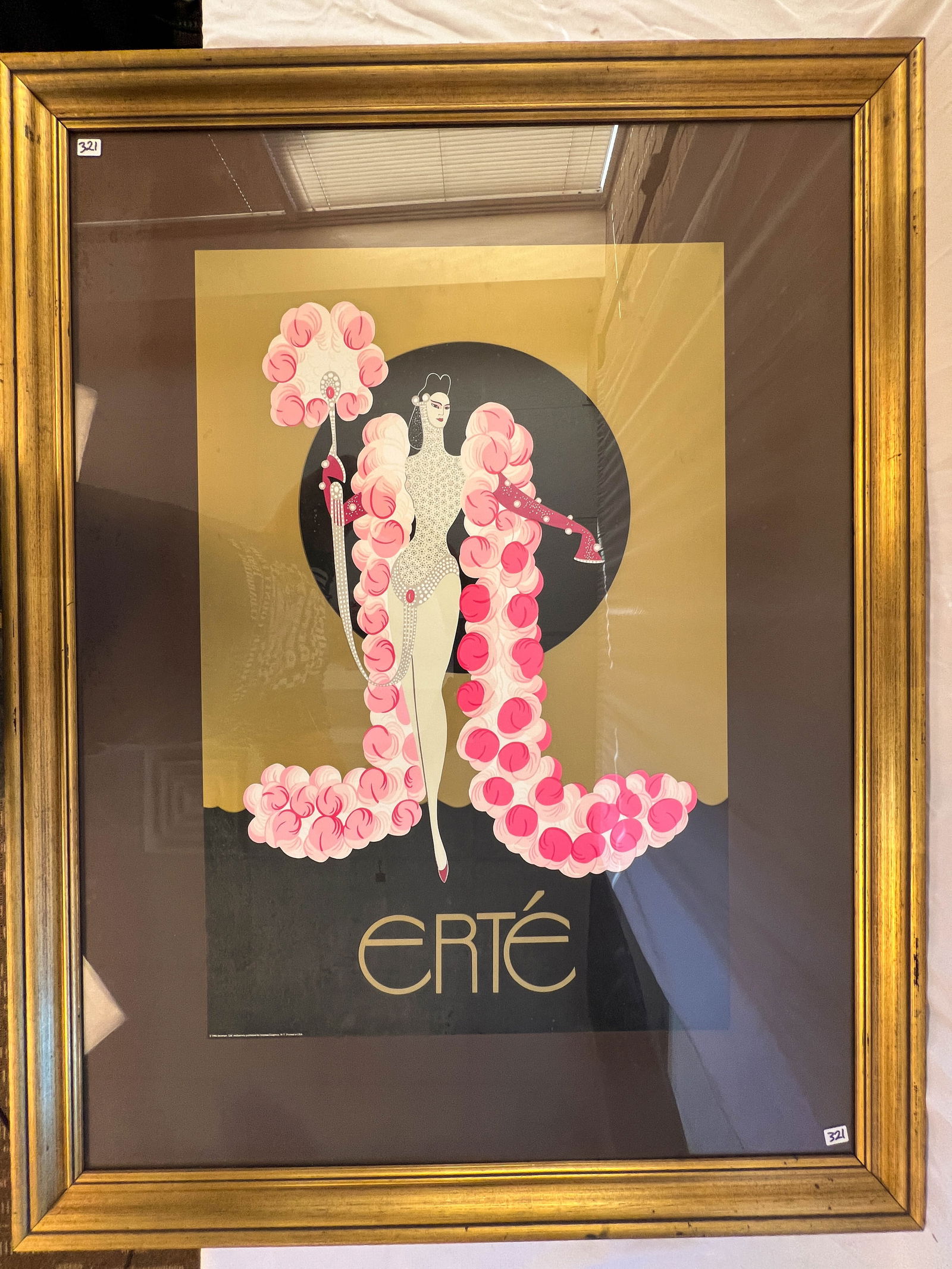 Erte Print Quality Framed and Matted (1 of 4)