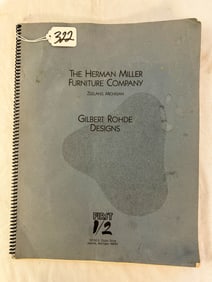 Original Herman Miller Furniture Company Book (Zeeland Michigan) Gilbert Rohde Design