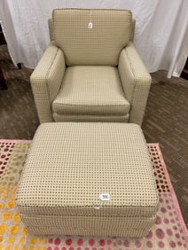 Dunbar MCM Lounge Chair w/Ottoman