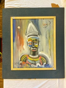 Walter Philipp Original Painting on Board, Signed