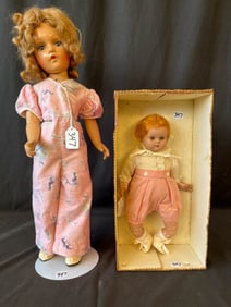 Two Effanbee Dolls to include an Original Baby Doll in its Box