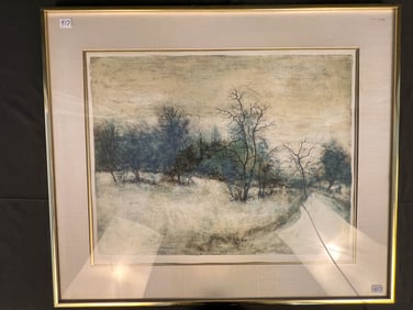 Bernard Ganter Original Lithograph