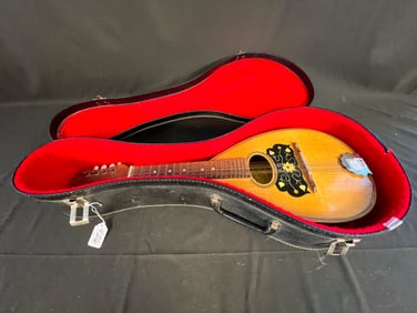 Musikalia Mandolin in Rosewood and Birch with Inlays in Good Condition