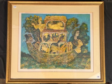 "Noah's Ark" Artist Signed Print