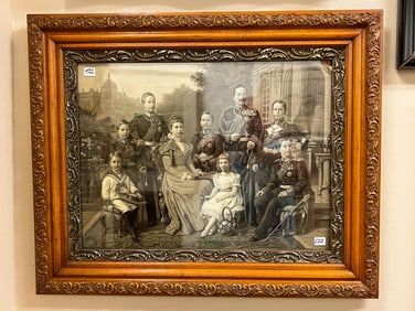 Royal Family Photo of Wilhelm II Germany