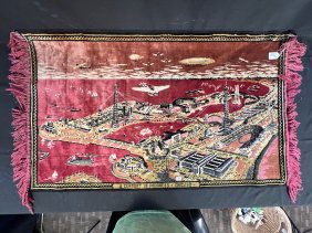 A Century of Progress Wall Hanging Velvet