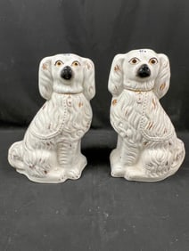 Pair of large Staffordshire Dogs