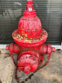 1900s Cast Iron Fire Hydrant Amiston Alabama Valve & Fitting Co.