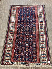 Antique hand tied Middle Eastern Tribal Rug