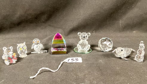 Lot of Swarovski Figural Animals