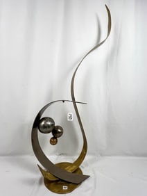 Contemporary Metal Yard Sculpture