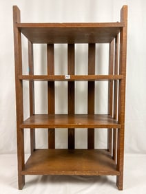 Antique Arts and Crafts Mission Style Bookcase