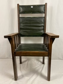 Antique Arts and Crafts Mission Style Child's Chair