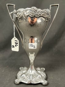 Turn of the Century Silverplate Double Handled Trophy