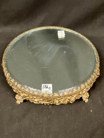 Zipper Cut Mirrored Plateau