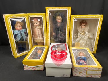 7 Effanbee Boxed Dolls