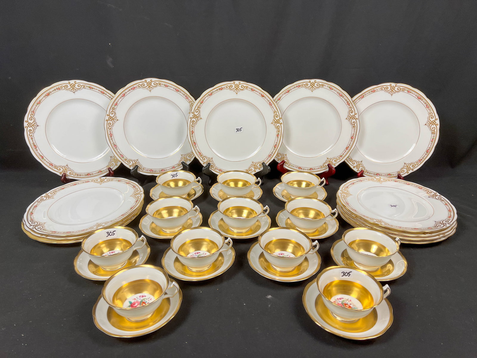 Set of Crescent & Sons England China (1 of 6)