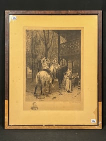 Etching A. Fauna 1876