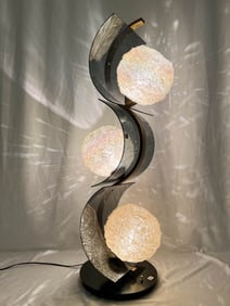 MCM Space Age Lamp-Lucite-Spaghetti Shades