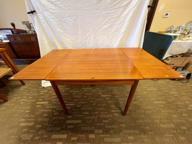 1960's Teak Danish Extension Table