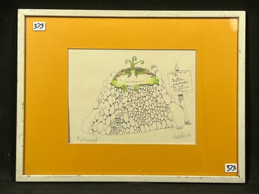 Nedobeck pencil signed "$5.00 Reward"