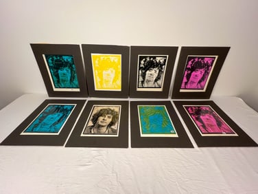 Tim Buckley (1947-1975) Musician Chromatic Screen Print