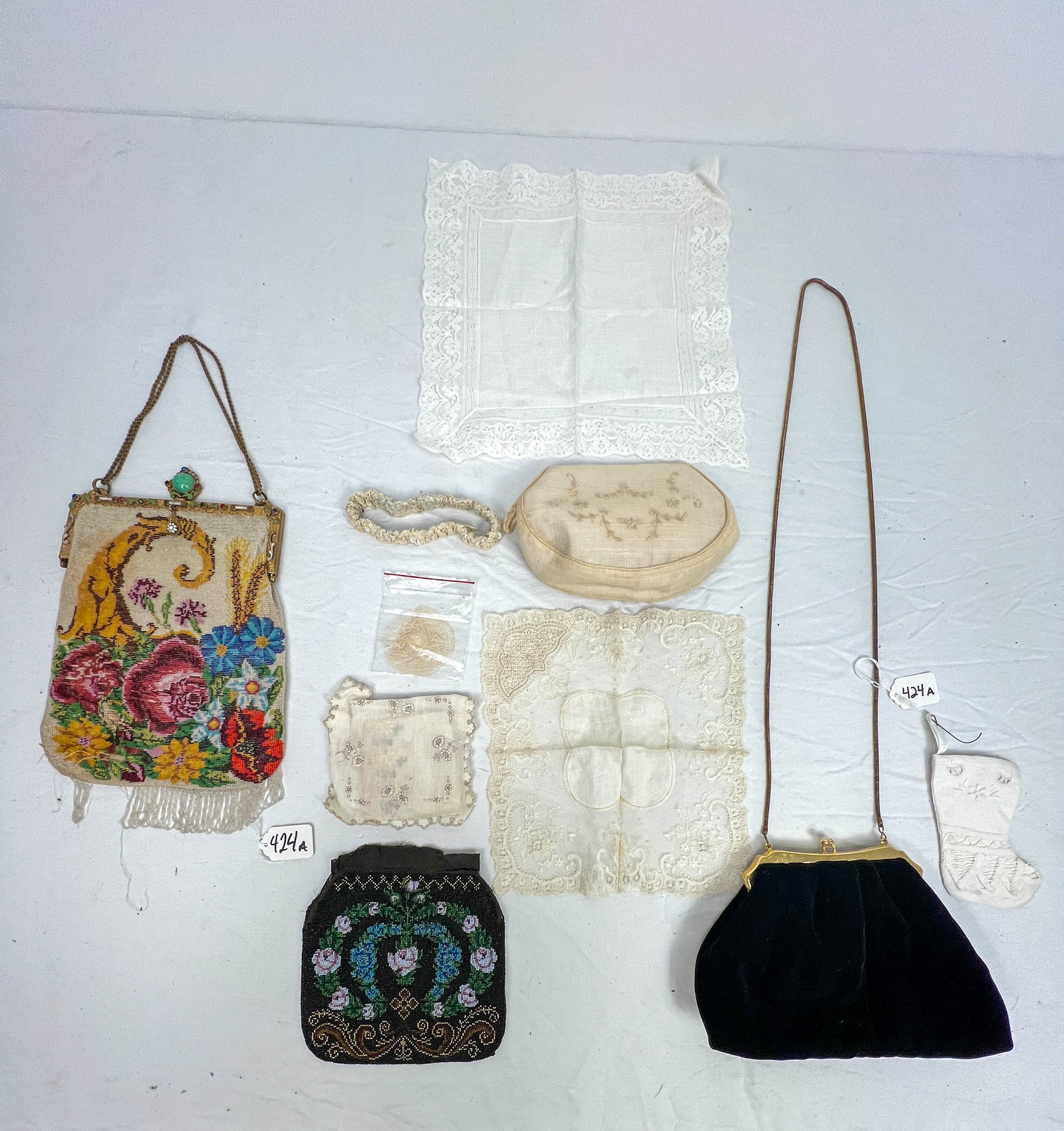 French Hand Beaded Purse and Others (1 of 5)