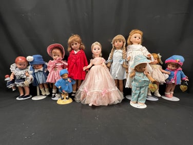 Lot of 11 Dolls-Effanbee, Patsy