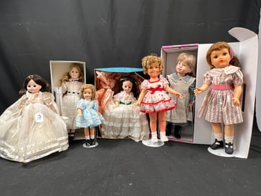 Lot of 7 Various Dolls