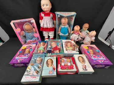 Lot of 17 Kewpie Dolls
