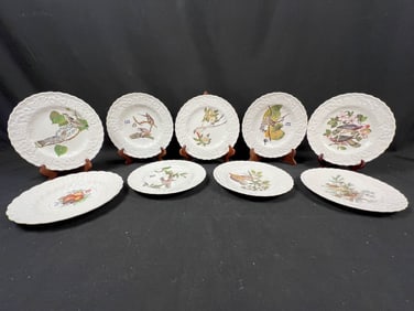Alfred Meakin Birds of America plates - 9 pc.