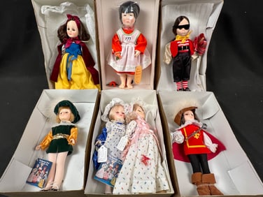 Lot of 7 Effanbee Dolls