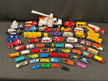 Lot of Assorted Toy Cars