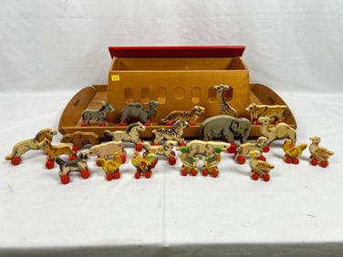 Folk Art Noah's Ark