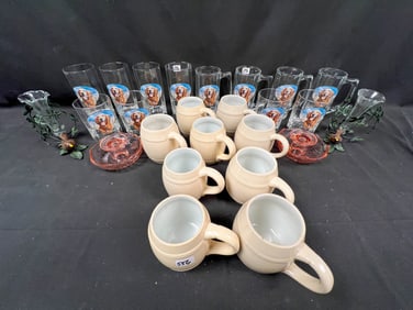 Lot of Glassware, Mugs, Vases and More
