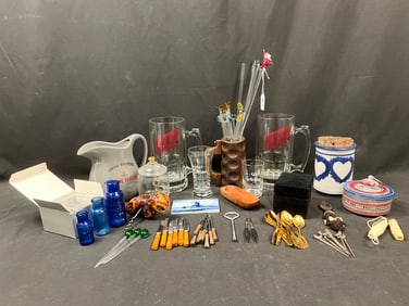 Mixed Lot of Barware