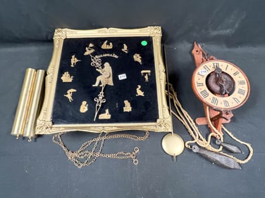 Pair of Vintage Clocks