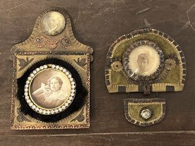 Victorian Steam Punk Folk Art Copper Photo Displays