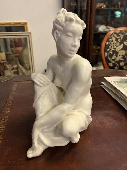 Rosenthal MCM Statue of Sitting Woman (1 of 5)